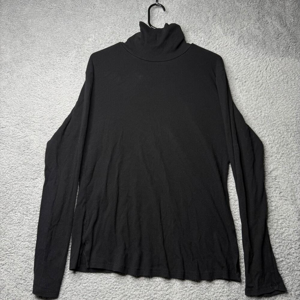 Ambiance Turtleneck Sweater Women’s 3X Black Long Sleeve-